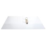 Classeur Pp Personnalisable Kreacover - 2 Anneaux En D 40mm - A4 Maxi - Blanc - X 10 - Exacompta