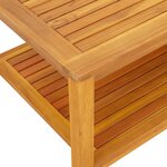 vidaXL Table basse 70x40x45 cm Bois d'acacia massif