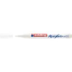 Marqueur Acrylique 5300 Blanc trafic Pointe Fine 1-2 mm x 10 EDDING