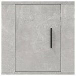 vidaXL Meubles TV muraux 2 Pièces Gris béton 40x34 5x40 cm