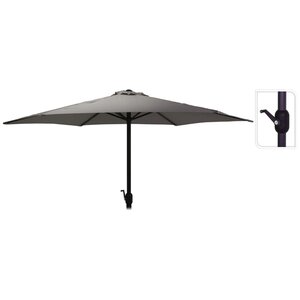 ProGarden Parasol Monica 270 cm Gris foncé