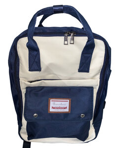 Sac à dos cartable rose bleu avec anse et bretelle idéal collège  lycée   scolaire ou ordinateur portable