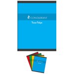 Cahier TP Piqué 17X 2cm Seyès + uni 96 pages 70g coloris aléatoires x 10 CONQUÉRANT