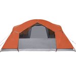 vidaXL Tente familiale Crossvent 8 personnes orange imperméable