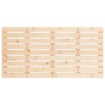 vidaXL Tête de lit murale 141x3x63 cm Bois massif de pin