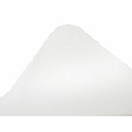 Q-connect tapis sol - Protection superficie PVC - 115x134cm - Transparent