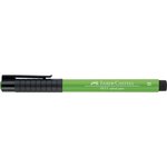 Feutre PITT artist pen Pointe Pinceau 1 - 5 mm Vert feuille FABER-CASTELL