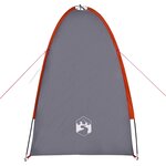vidaXL Tente de rangement gris et orange imperméable