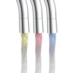 SCHÜTTE Mitigeur d'évier avec LED STELLA chrome