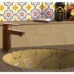 SCHÜTTE Mitigeur de lavabo ELEPHANT cuivre mat