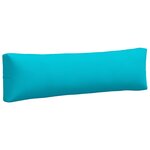 vidaXL Coussins de palette lot de 2 turquoise tissu Oxford