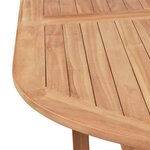 vidaXL Table de jardin 180x90x75 cm Bois de teck solide