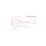Manifold Quittances De Loyer 12 5x21cm 50 Feuillets Tripli Autocopiants - X 10 - Exacompta