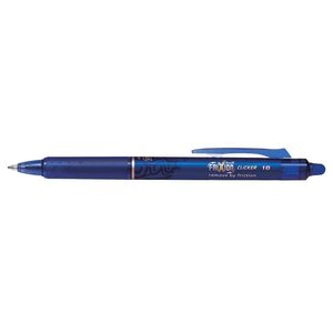 Stylo Roller FRIXION BALL CLICKER 10 Pointe Moyenne Bleu PILOT