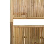 vidaXL Cloison de séparation 3 panneaux Bambou 120x180 cm