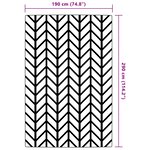 vidaXL Tapis d'extérieur Gris 190x290 cm PP
