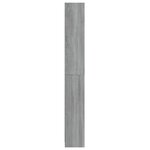 vidaXL Bibliothèque 5 niveaux Sonoma gris 80x24x175 cm