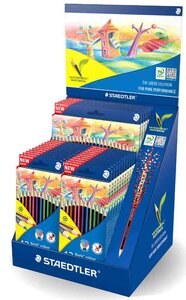 présentoir de 24 étuis de crayon Noris Couleur WOPEX STAEDTLER