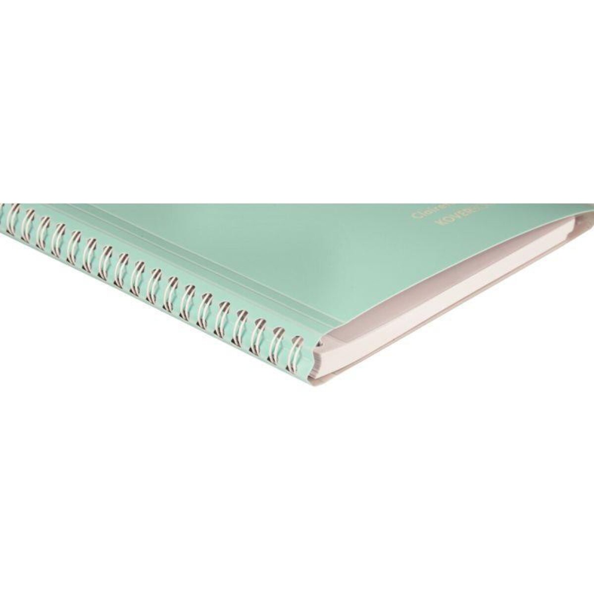 Cahier spirale Clairefontaine Koverbook Blush A4 21 x 29,7 cm