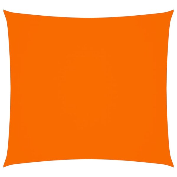 vidaXL Voile de parasol tissu oxford carré 4 5x4 5 m orange