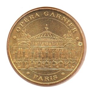 Mini médaille monnaie de paris 2007 - opéra garnier