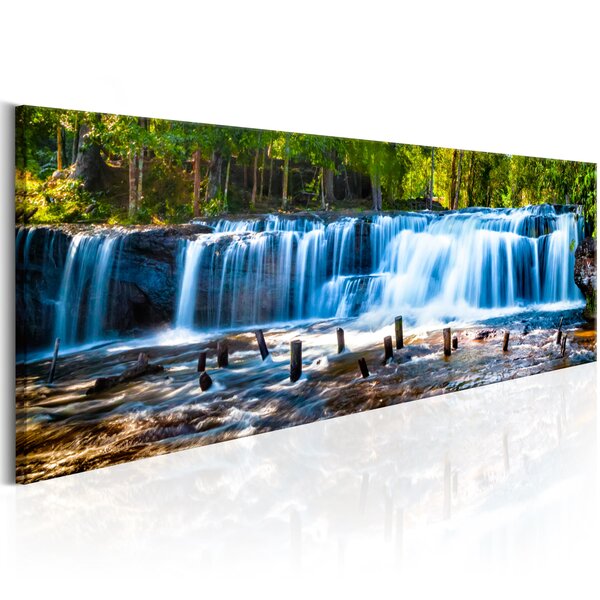 Tableau - beautiful waterfall l x h en cm 135x45
