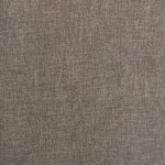 vidaXL Chaise pivotante de bureau Taupe Tissu