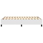 vidaXL Cadre de lit sans matelas blanc 120x200 cm similicuir