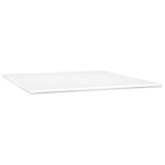 vidaXL Sommier à lattes de lit avec matelas Crème 160x200 cm Tissu