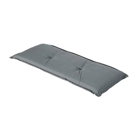 Madison Coussin de banc Basic 150x48 cm gris