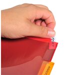 Intercalaires Pp Transparent Couleurs Avec Porte Étiquette A4 8 Positions - Couleurs Assorties - X 10 - Exacompta