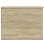 vidaXL Boîte de rangement chêne sonoma 60x42x46 cm bois d'ingénierie