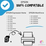 123CONSOMMABLES - 604XL - Pack 12 cartouches compatibles EPSON 604 XL