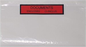Lot de 1000 pochettes A6 porte-document ci-inclus imprimé