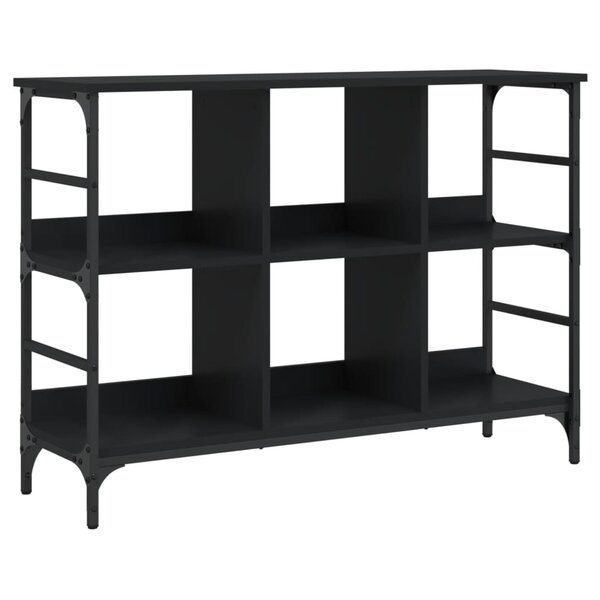 vidaXL Buffet noir 102x32x73 5 cm bois d'ingénierie