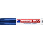 Marqueur Permanent 800 Corps Alu Bleu Pointe Biseau 4-12 mm EDDING