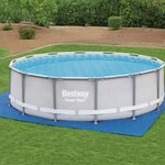 Bestway Tapis de sol pour piscine Flowclear 488x488 cm