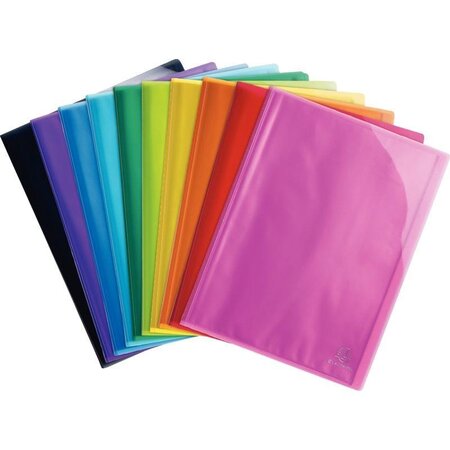 Protège-documents PP 40 vues coloris assortis EXACOMPTA