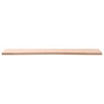 vidaXL Dessus de bureau 110x(55-60)x2 5 cm bois massif de hêtre