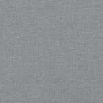 vidaXL Lit de repos gris clair 90x200 cm Tissu