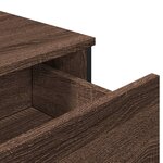 vidaXL Buffet chêne marron 79 5x35 5x74 5 cm bois d'ingénierie