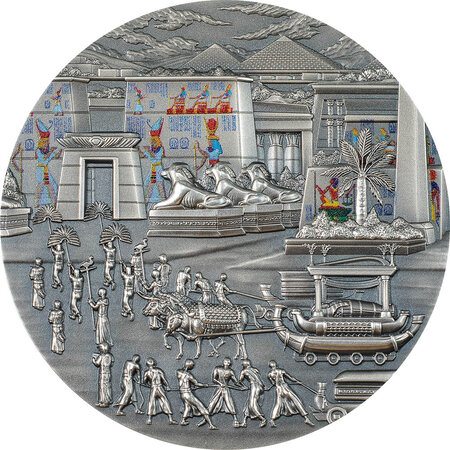 Pièce de monnaie en Argent 10 Dollars g 62.2 (2 oz) Millésime 2023 Afterlife EGYPTIANS