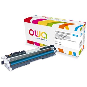 Toner d'encre remanufacturé, compatible pour HP 126A CE311A - Cyan