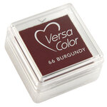 Tampon encreur "Versacolor"  rouge Bourgogne  2 5x2 5 cm
