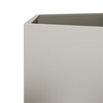 vidaXL Jardinière hexagone 138x120x45 cm acier corten