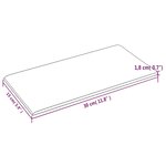vidaXL Panneaux muraux 12 Pièces Bleu 30x15 cm Velours 0 54 m²