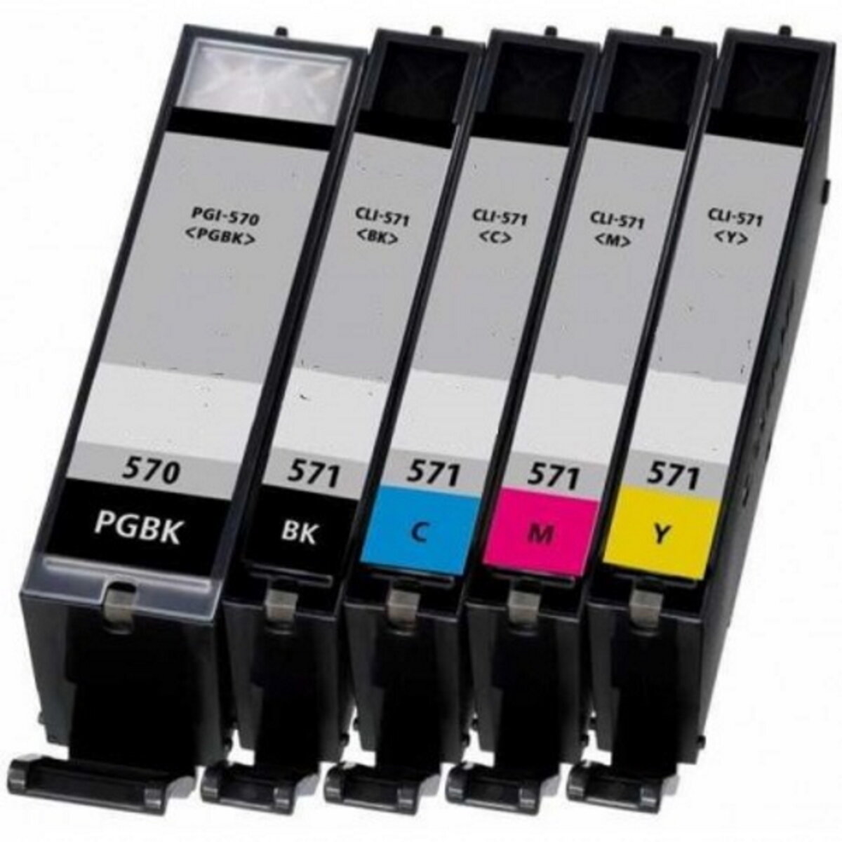 5 CARTOUCHES D¿ENCRE Ink-Pro NO OEM Pack Couleurs PGI550 BK XL - CLI551 Y  XL Pour CANON PIXMA MG 5650