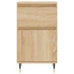 vidaXL Buffets 2 Pièces chêne sonoma 40x35x70 cm bois d'ingénierie