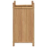 vidaXL Jardinière 40x40x80 cm bambou