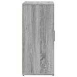 vidaXL Buffets 2 Pièces sonoma gris 60x31x70 cm bois d'ingénierie